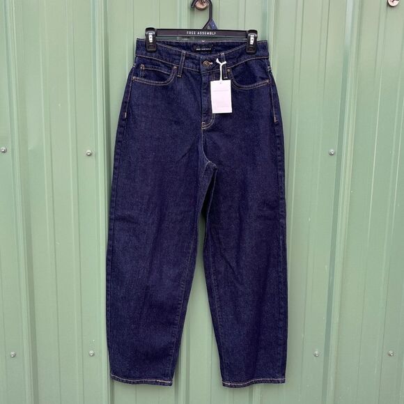 Free Assembly Denim - Women’s Barrel Leg Denim Jeans Pants Size 2